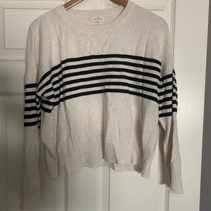 Long sleeve sweater shirt.